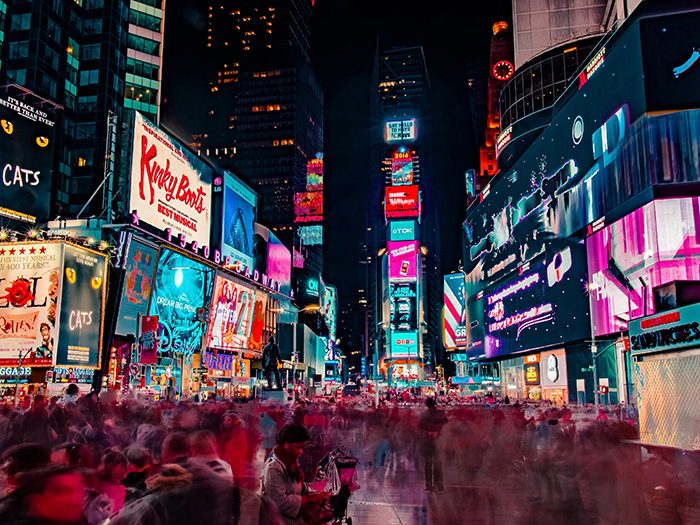 Ночной Нью-Йорк