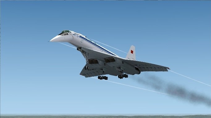 Ту-144 полёт