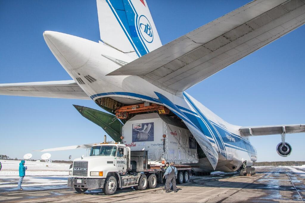 Погрузка Ан124-Руслан