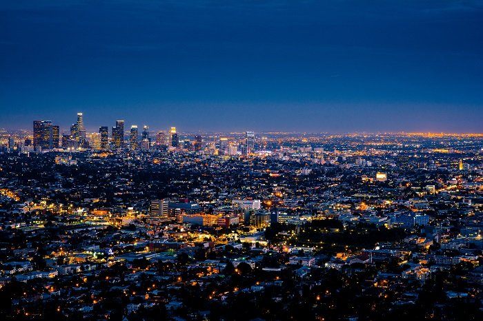 Ночной Лос-Анджелес