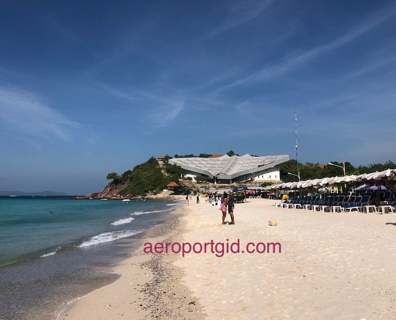 Обзор пляжа Тиен (Tien beach) на острове Ко Лан